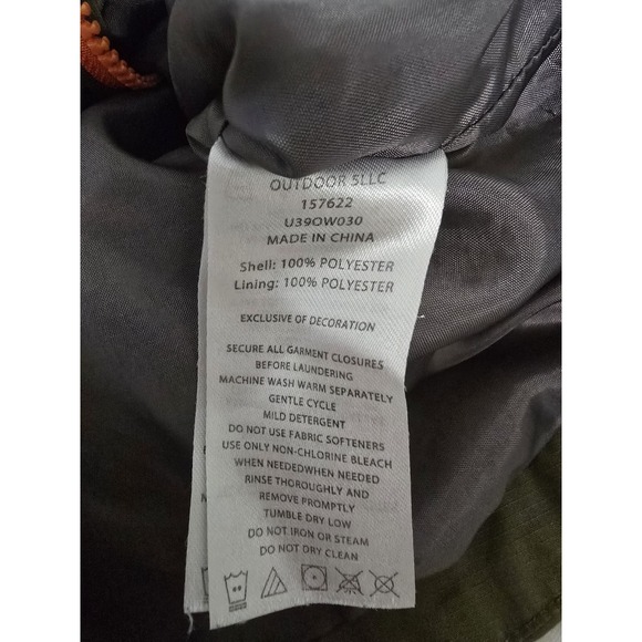 Eddie Bauer‎ Jacket Boys XXS (4) Green Lightweight - Picture 4 of 5